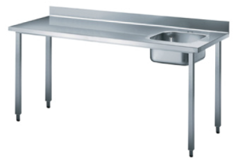 Производственный стол с мойкой Electrolux 132306 (TL1810DXP) в ШефСтор (chefstore.ru)